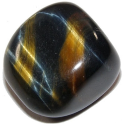 Tiger Eye (Blue/Yellow) Tumble Stone tigers tiger's Tiger Eye (Blue/Yellow) Tumble Stone tigers tiger's